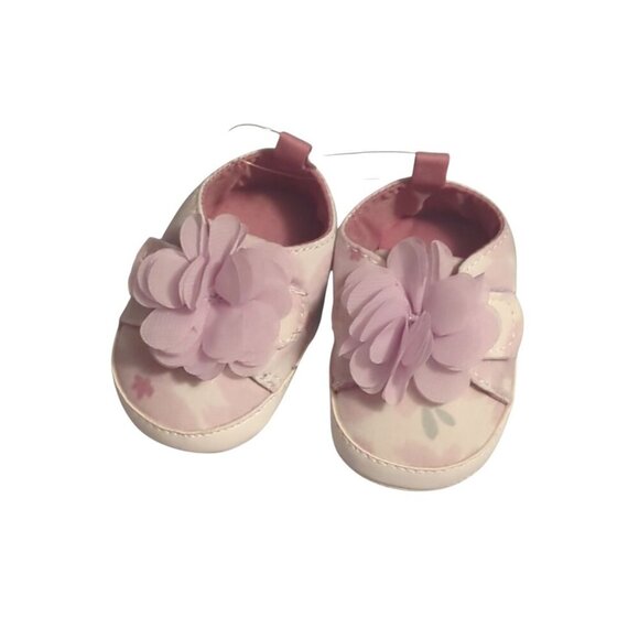 Carter's Other - New Carter''s Child of Mine Infant Girls Shoes Size Newborn Purple Floral Top
